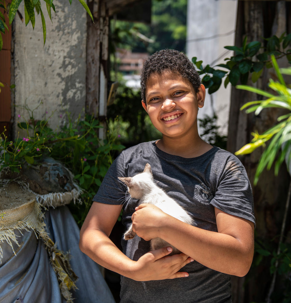 Young person in Rio